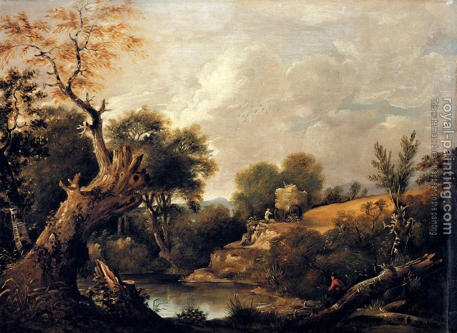 John Constable : The Harvest Field